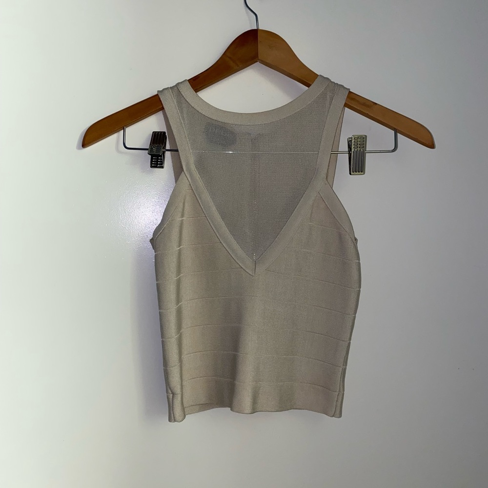 Small bebe crop top bandage